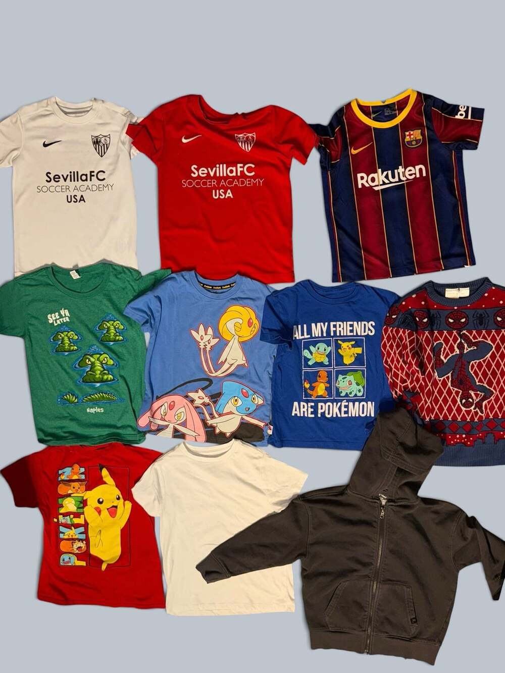 Kids Bundle T Shirts Hoodies Sweaters Size XS
